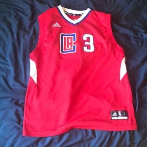 Chris paul adidas clippers basketball jersey